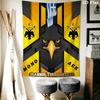 AEK Athens F.C logo Wall Hanging Printed Fabric Blanket Decorative Tapestries for Bedroom Living Room Home Decor