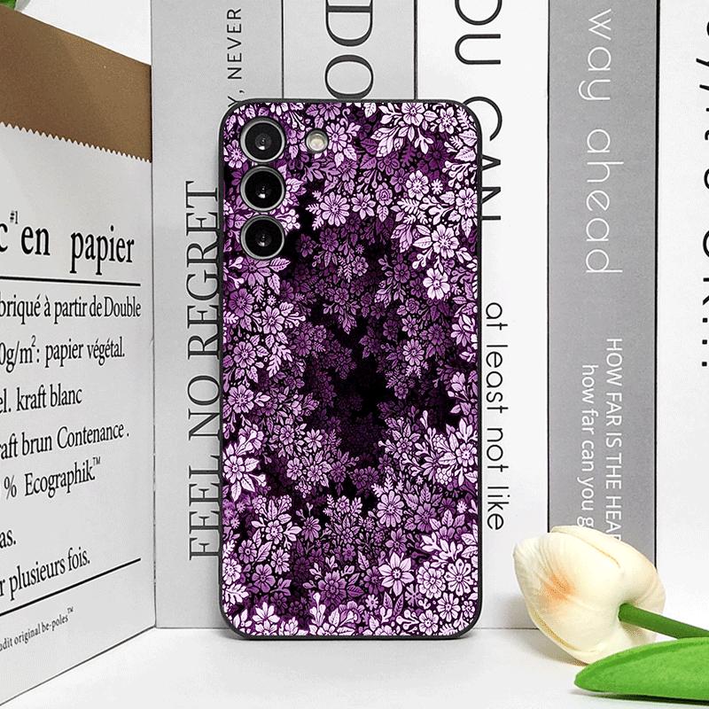 Retro Colorful Flower Phone Case for Motorola Moto Edge 50 Fusion 40 30 Neo G34 E14 G75 G85 G54 Pro 5G Floral Pattern Soft Cover