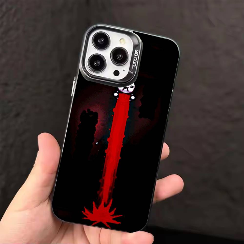 Game T-The B-Binding of Isaac  Phone Case Color Silver Shell For IPhone 17 16 15 14 13 12 11 Pro Max Plus