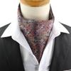 Pánská kravata Žakárová Květinová Paisley Pánská kravata Svatba Formální Ascot Šátek Samozavazovací Britský Gentleman Polyester Měkká kravata Luxusní