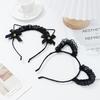 For Costume Party Cute Masquerade Cosplay Headwear Cat Ear Headband Hair Accessories Fancy Dress Hairband