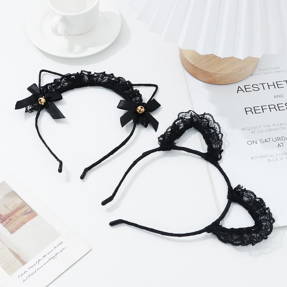 For Costume Party Cute Masquerade Cosplay Headwear Cat Ear Headband Hair Accessories Fancy Dress Hairband