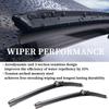 OEM Windshield Wiper Blade Set Replacement For BMW 5 7 Series F01 F02 F04 F07 F10 M5 2010-2016 High Performance Original Equipment Wipers 26"/18"