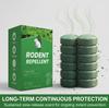 12 Pack Natural Mouse Rodent Repellent with Camphor Peppermint Oil, Indoor Outdoor Pest Control for Garage Kitchen Basement