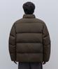 Musinsa Standard Snap Down Short Padded Jacket [Brown]