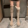 Anti-slip Two-piece Snow Boots, Long Boots, Thick-soled Boots, Women's Shoes