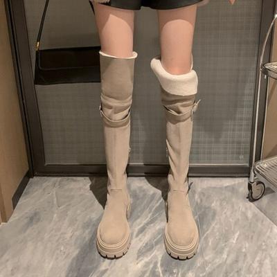 Anti-slip Two-piece Snow Boots, Long Boots, Thick-soled Boots, Women's Shoes