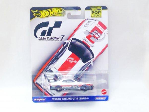 Hot Wheels Premium NISSAN SKYLINE BNR34 Nissan Skyline Gran Turismo Pop Culture GT-R
