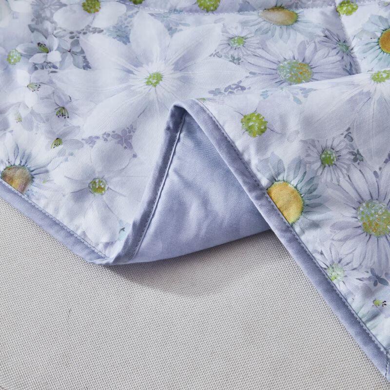 Mengjie Pure Cotton Mint Antibacterial Daisy Summer Quilt