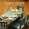 1:12 Miniature Furniture Forest Family Kitchen Toy Dining Table Dollhouse Accessories Bathroom Pretend Play For Girl Gifts Toys