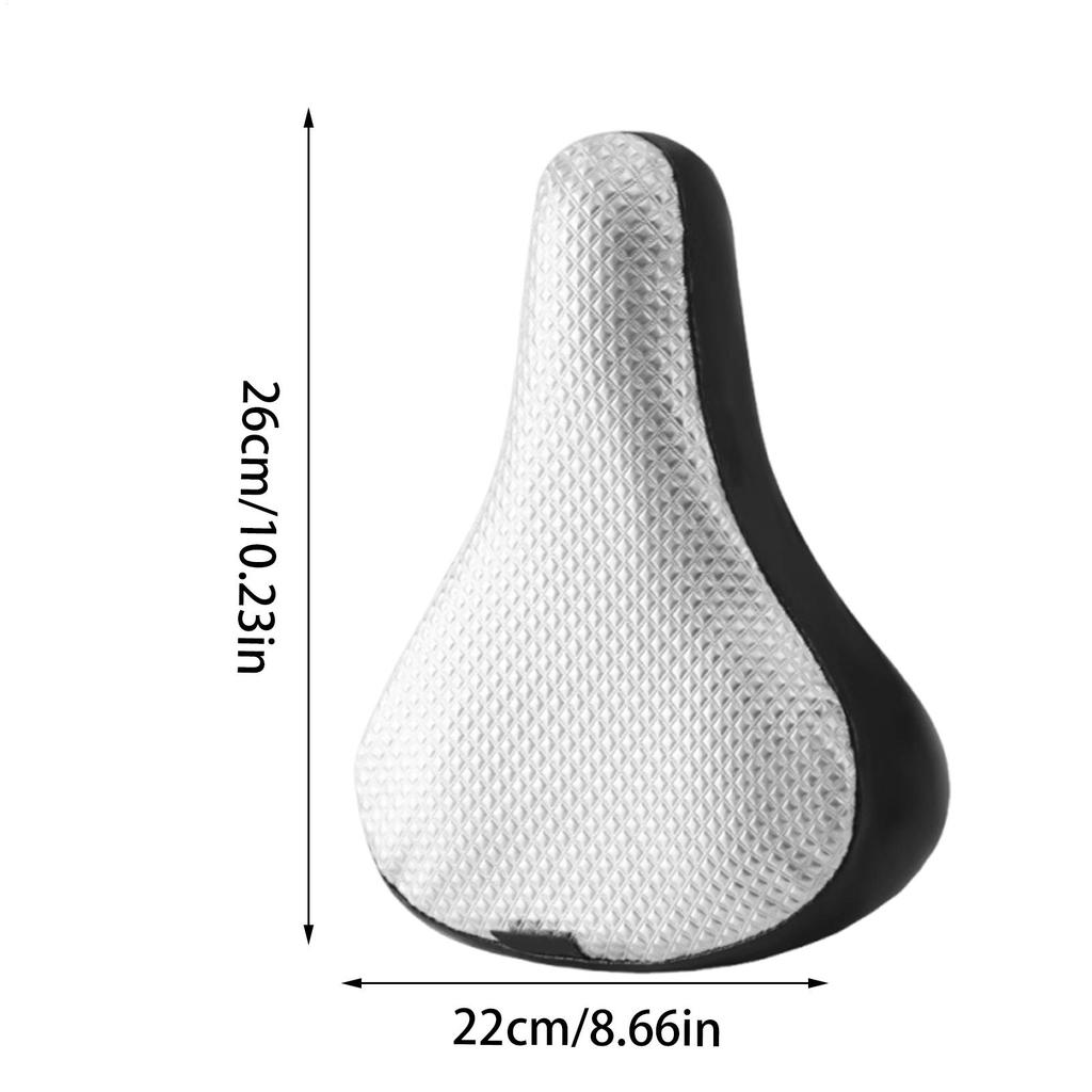 Waterproof Bike Seat Protection Cover Aluminum Foil Insulation M TB Seat Cover Bicycle Seat Protector Outdoor Biking Accessories