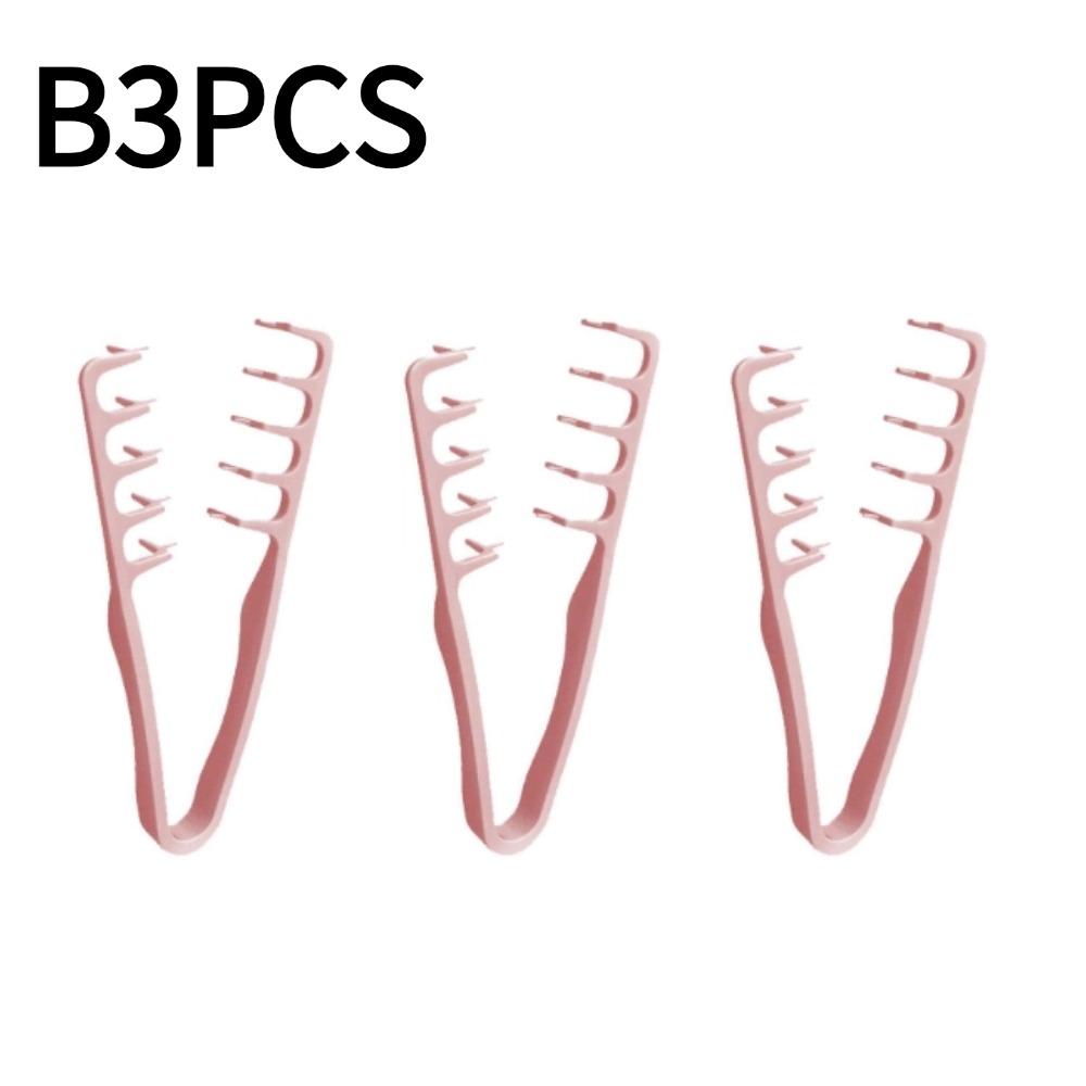 1/2/3PCS Korean-Inspired Textured Styling Comb Hair Root Lifter Volume Brush for Men Women 10 Textured Teeth by Korean Stylists