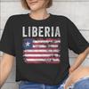 Men Women Liberia Independence Day T Shirt Cotton Graphic Printing TShirt Clothing Outfits