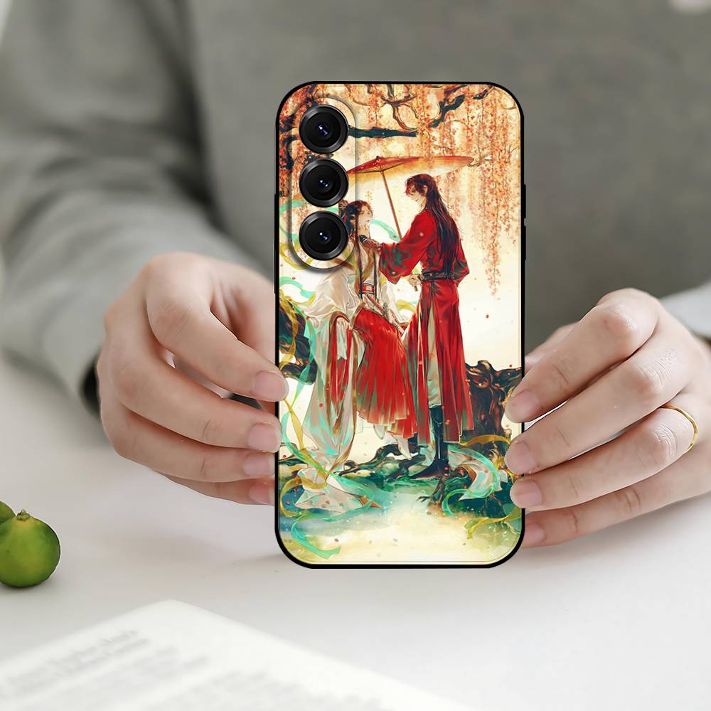 

Tian Guan Ci Fu Phone Case For Samsung Galaxy S21 S22 S23 S24ULTRA S25ULTRA FE Ultra Plus5G A52S Soft Cover S21 s305G