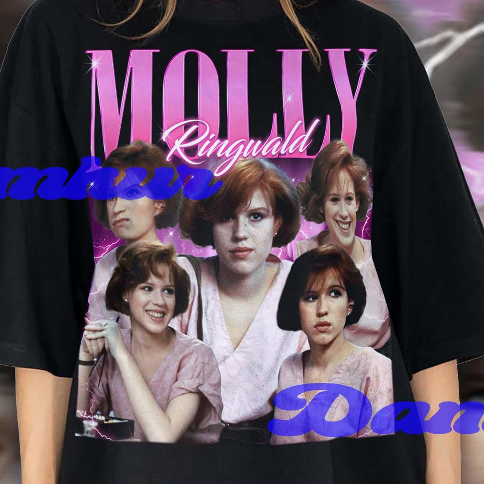 Molly Ringwald Shirt, Molly Ringwald Retro Tshirt, Molly Ringwald Fan Tees, Christmas Present Ideas, Breakfast Club Merch Gift, Unisex Tee 4XL