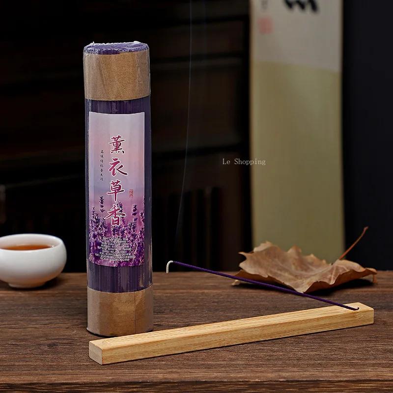 200g Natural Floral Stick Incense/Lavender Osmanthus Tea Room Study Room Purify The Air To Remove Odor and Calm Mind Joss Stick