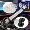 ARGB GPU Power Extension Cable 30cm 5V RGB GPU Cable Black 2x8 Pin Extension Cable Kit Computer PC Modding Accessories