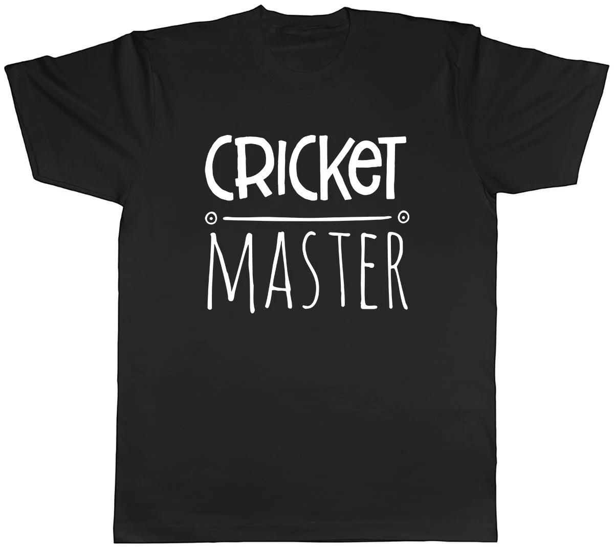 Cricket Master Mens Unisex T-Shirt Tee M