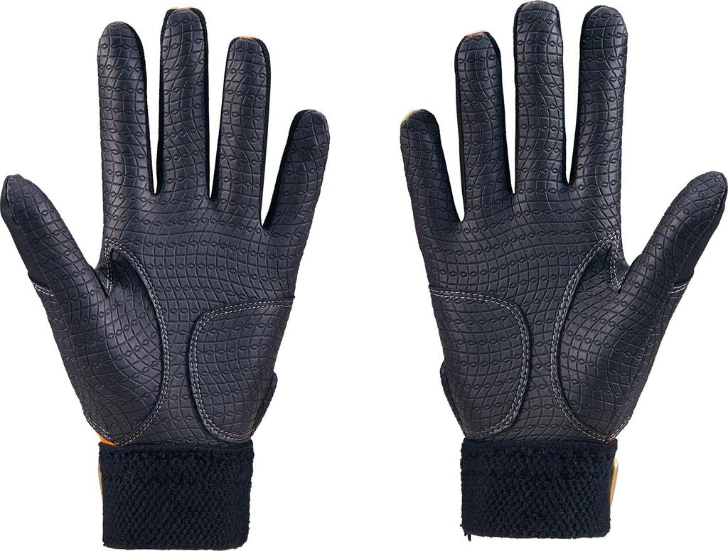 ZETT Baseball Batting Zero One Orange x Black JS BG19202JA Gloves, Stage, Ambidextrous, Youth, (5619)