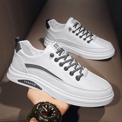 Men's Shoes New Summer Little White Tide Shoes Sports Casual Board Shoes Men's Trend Versatile Shoes Men's Leather Shoes