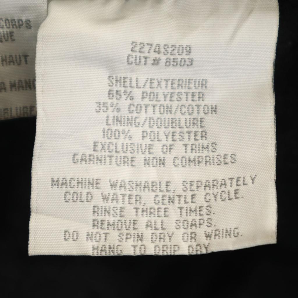 LONDON FOG Long coat 36R Black series liner Men's Used