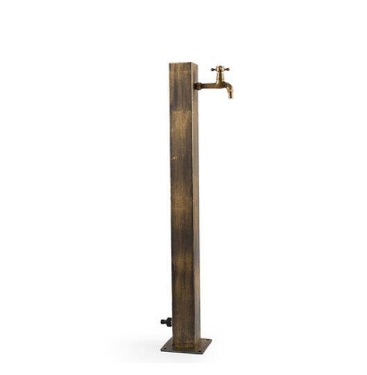 

Out Door Garden Faucet Stainless Steel Antique Bronze Tap Floor Decked faucet washing machine faucet Square