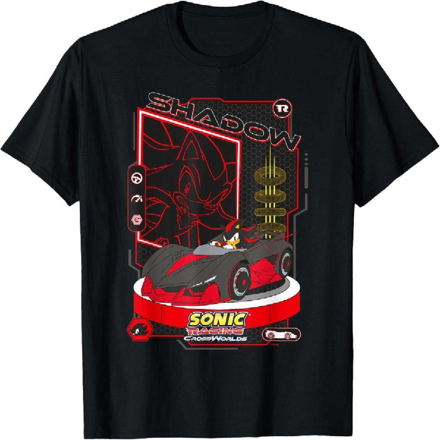 Sonic Racing CrossWorlds - Футболка с Шэдоу S разноцветный