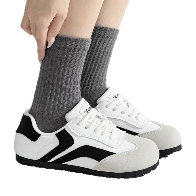 Retro German Training Shoes Autumn New Soft Bottom Flat Bottom Casual Light Sports
