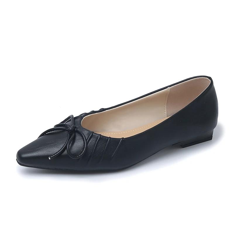 Fashion French Purple Inside Heightened Pointed Toe Single Shoes Women's Spring 2025 Temperament Bow Fairy Gentle Mary Jane Shoes