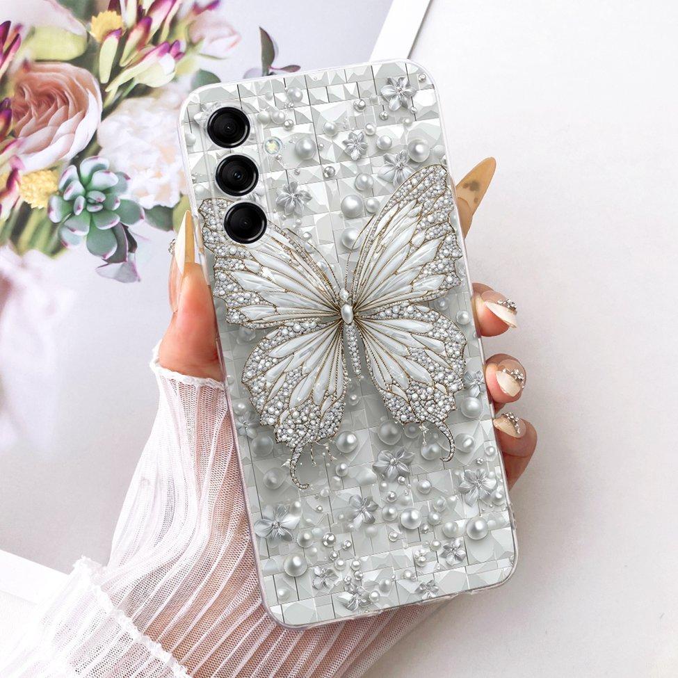 For Samsung M14 5G SM-M146B Casing For Samsung Galaxy M14 5G Case Luxury Fashion Butterfly Funny Cute Painted Cover