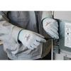 Showa Gloves [10-Pack Nitrile Backless Gloves] No. 370, Simple Packaging, Assembly Grip, Gray, Size M