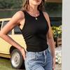 Women's Spring and Summer New Thread Slim Simple Sports and Leisure Camisole Vest Tops