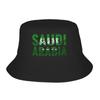 Kingdom Of Saudi Arabia Saudi national day  Bucket Hats for Girl Beach  September  Bob Hats for Hiking Caps
