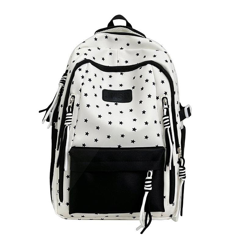 Schoolbag small fresh schoolbag female college student Korean version ins cute computer backpack junior high school high school student large capacity