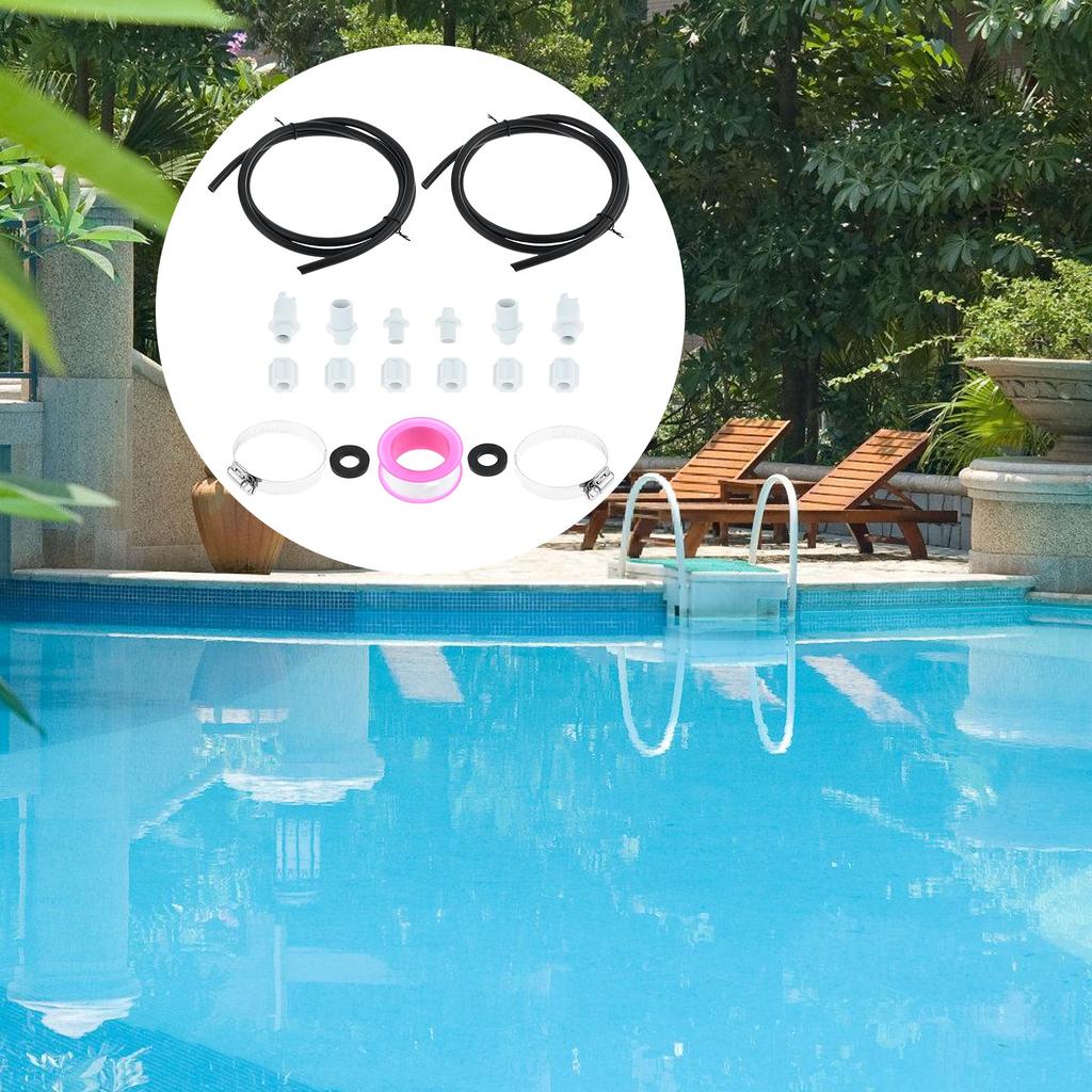 Premium Pool-Rohrleitungszubehör-Set Wasserfluss Schnelle Einrichtung Für CLX220PAK Netzwerke