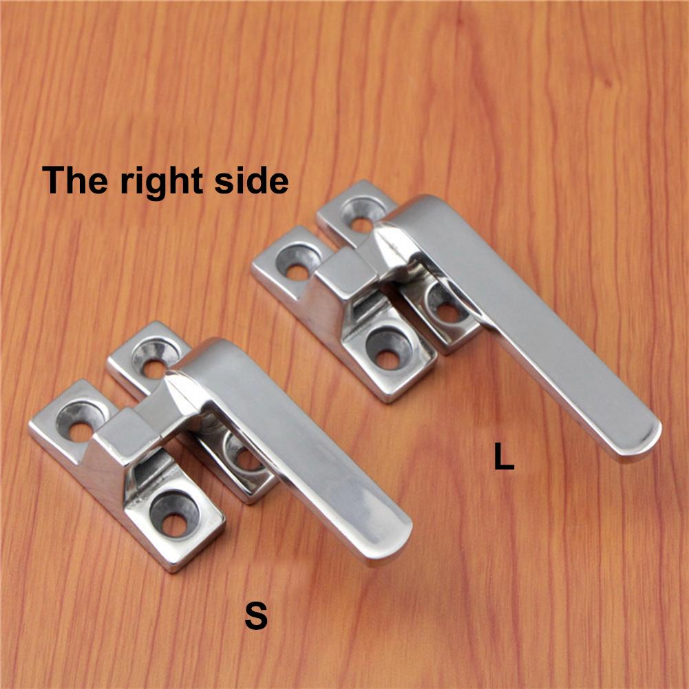 Universal Window Handle Lock 304 Stainless Steel Handle Lock Casement Shutter Knob Buckle Window Door Security Hardware