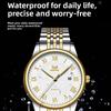 OPK Men's Watch Genuine High-end Business Men's Quartz Watch Men's Watch Round Couple Watch Men's