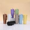 Stainless Steel Vacuum Insulated Travel Mug With Handle Straw 710ml Double Wall Car Cup Outdoor Office Commute