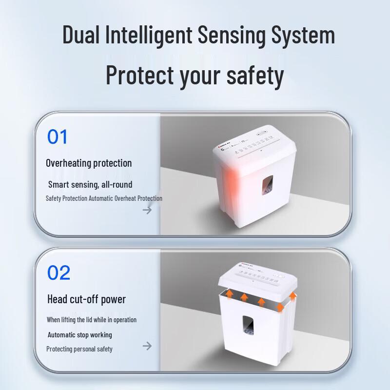 Comix S41506 Home Cross-Cut Paper Shredder CN Plug (adapter Included)