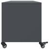 Vidaxl Szafka Rtv, Antracytowa, 100,5X39X43,5 Cm, Stal