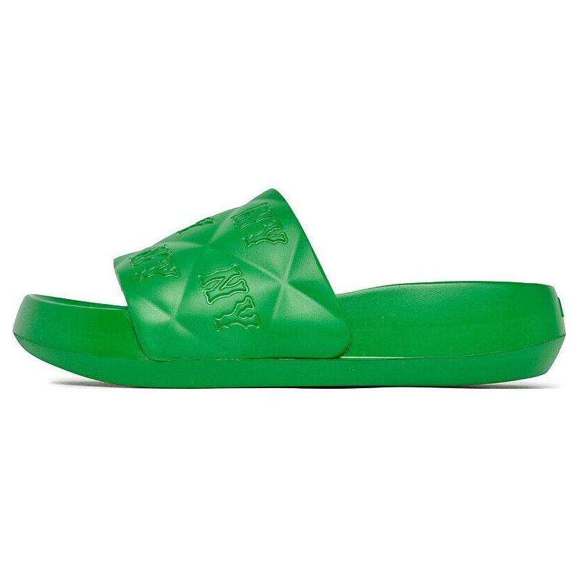 Ciabatta MLB Chunky Bouncer Slide Antiscivolo Resistente all'Abrasione Ciabatte Sportive Unisex Verde 3ALPFBS33-50GND cm