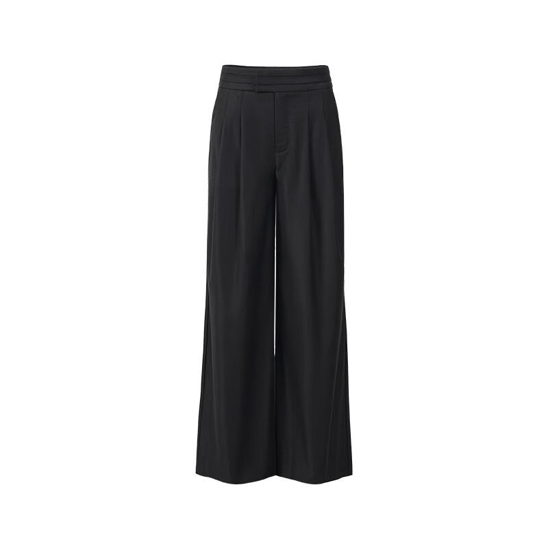 Giovanni Valentino Women's Casual Wide-Leg Trousers