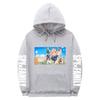 Spy X Family Anime Printed Hoodie Men Women Unisex Oversized Fleece Sweatshirt With Ribbed Hem