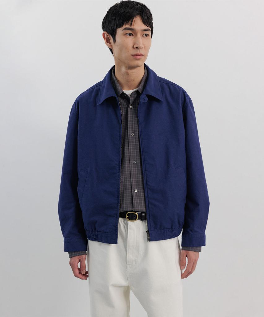 Blankroom Allen Blouson Jacket_Nep Blue