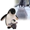 Mother Son And Penguin Plush Toy Doll Cartoon Animal Sofa Decoration Kids Gift