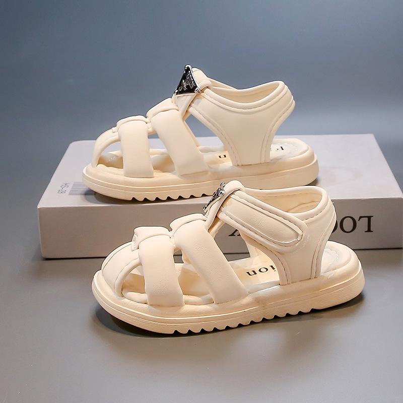 2025 Kids' Summer Soft Sole Sandals: Breathable, Closed-Toe Shoes for Boys & Girls