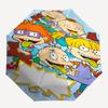 Rugrats Theme Automatic Umbrella, Lightweight & Portable, 8 Rib, Perfect for Outdoor Travel, Birthdays, Christmas, Gifts.