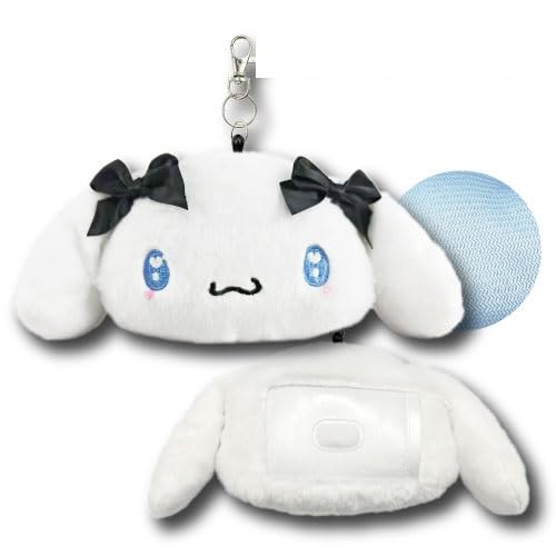 

[Хатаяма Сёдзи] Чехол для проездного с ретрактором для лица, Девичий, Sanrio (корица)