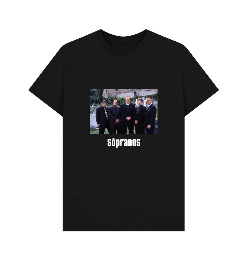 PREMIUM OFFICIAL The Sopranos The Sopranos Cast Black T-Shirt