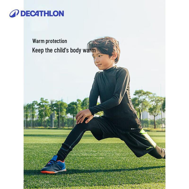 Decathlon Kids' Breathable Quick-Dry Sports Leggings